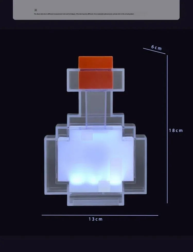 MC POTION BOTTLE LIGHT LAMP