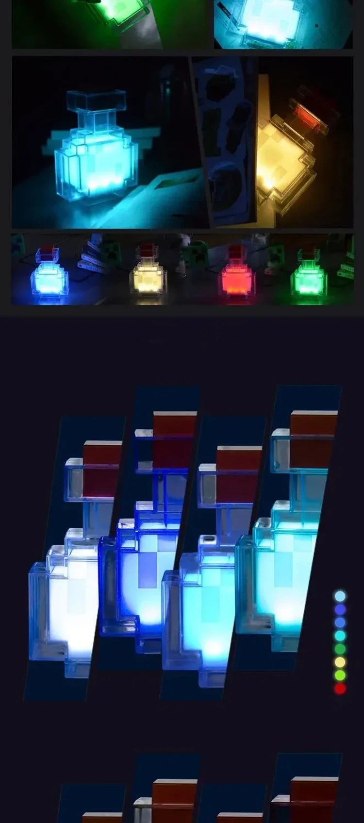 MC POTION BOTTLE LIGHT LAMP