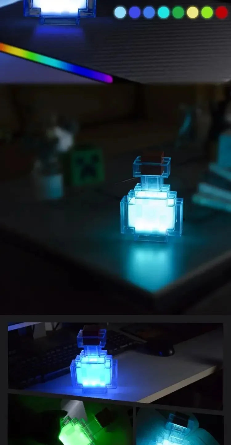 MC POTION BOTTLE LIGHT LAMP
